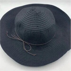 Peter Grimm Black True Character Packable Wire Brim Floppy Sun Hat
